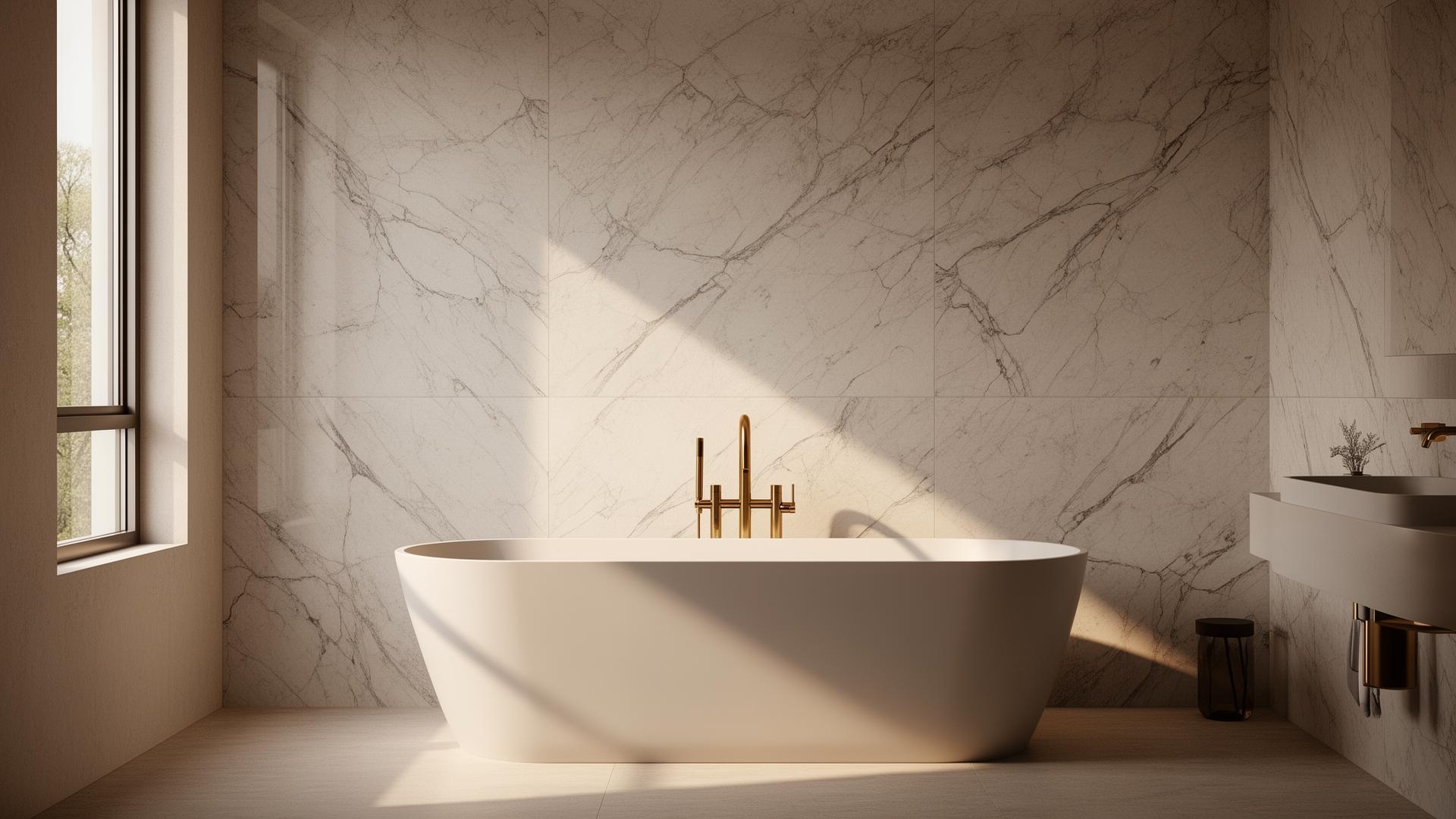 Tile replacement & bathrooms